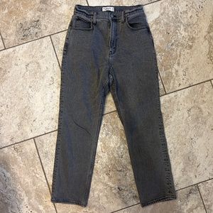 Abercrombie curve love ankle straight jeans 28/6